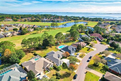Beautifully renovated 4 bedroom, 3 full bath home on the 13th on Tiger Point Golf and Country Club in Florida - for sale on GolfHomes.com, golf home, golf lot