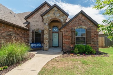 Enjoy golf course views and a spacious backyard built for on Golf Club At Surrey Hills in Oklahoma - for sale on GolfHomes.com, golf home, golf lot