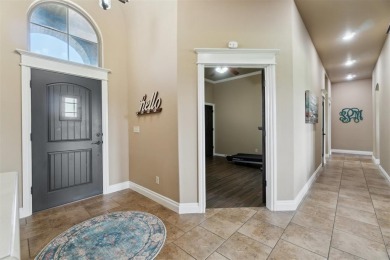 Enjoy golf course views and a spacious backyard built for on Golf Club At Surrey Hills in Oklahoma - for sale on GolfHomes.com, golf home, golf lot