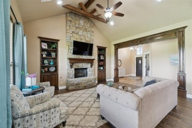 Enjoy golf course views and a spacious backyard built for on Golf Club At Surrey Hills in Oklahoma - for sale on GolfHomes.com, golf home, golf lot
