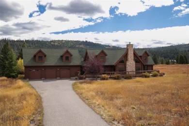 This log home is located in the Moondance Neighborhood, situated on The Club At Spanish Peaks in Montana - for sale on GolfHomes.com, golf home, golf lot