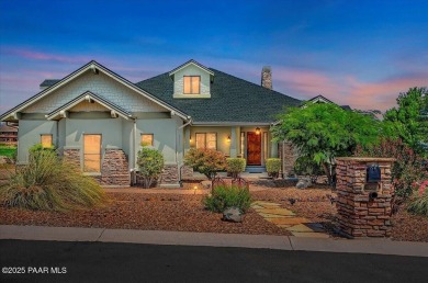Gorgeous custom home in the highly sought-after, gated golf on Prescott Lakes Golf and Country Club in Arizona - for sale on GolfHomes.com, golf home, golf lot