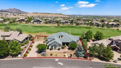 Gorgeous custom home in the highly sought-after, gated golf on Prescott Lakes Golf and Country Club in Arizona - for sale on GolfHomes.com, golf home, golf lot