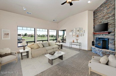 Gorgeous custom home in the highly sought-after, gated golf on Prescott Lakes Golf and Country Club in Arizona - for sale on GolfHomes.com, golf home, golf lot