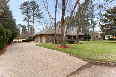 All brick rancher on the 7th green of Plantation Golf Course - on Kingsmill Resort and Golf Club in Virginia - for sale on GolfHomes.com, golf home, golf lot