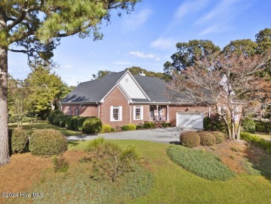 Welcome to an exquisite, custom built, 1.5 story home on a on Olde Point Golf and Country Club in North Carolina - for sale on GolfHomes.com, golf home, golf lot