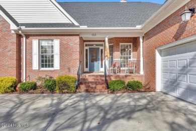 Welcome to an exquisite, custom built, 1.5 story home on a on Olde Point Golf and Country Club in North Carolina - for sale on GolfHomes.com, golf home, golf lot