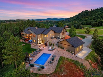 Tucked into nearly 3 acres of mature trees and peaceful hills on Spearfish Canyon Country Club in South Dakota - for sale on GolfHomes.com, golf home, golf lot