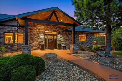 Tucked into nearly 3 acres of mature trees and peaceful hills on Spearfish Canyon Country Club in South Dakota - for sale on GolfHomes.com, golf home, golf lot