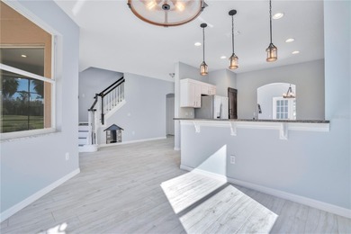 Stunning golf course frontage home in the highly desirable on Stoneybrook West in Florida - for sale on GolfHomes.com, golf home, golf lot