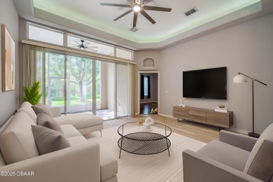 This beautifully maintained 2-bedroom, 2-bathroom single-level on LPGA International Golf Course in Florida - for sale on GolfHomes.com, golf home, golf lot