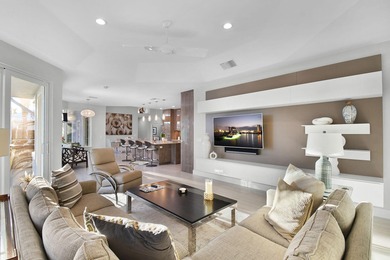 Nestled between the 9th green and 18th tee of the recently on Lost Lake Golf Club in Florida - for sale on GolfHomes.com, golf home, golf lot