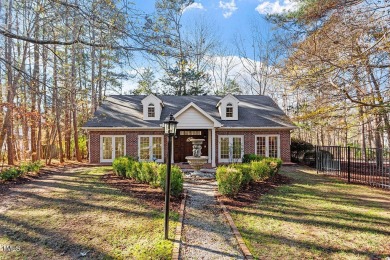 Showings start Friday January 10th! Super private executive home on Chapel Hill Country Club in North Carolina - for sale on GolfHomes.com, golf home, golf lot