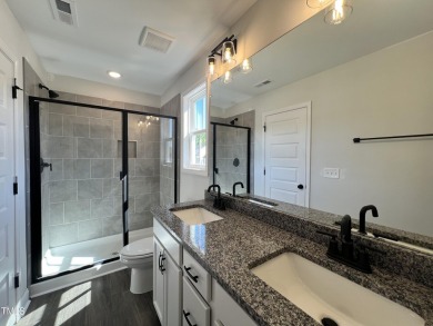 Schedule your tour of this beautiful new home in Clayton's on Riverwood Golf and Athletic Club in North Carolina - for sale on GolfHomes.com, golf home, golf lot