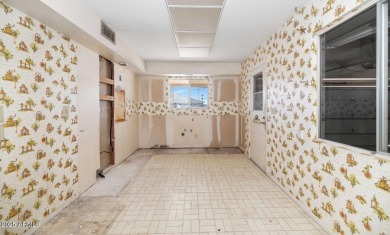 Calling all flippers, investors, and visionaries! This 3-bedroom on Sun City Lakes West and East in Arizona - for sale on GolfHomes.com, golf home, golf lot