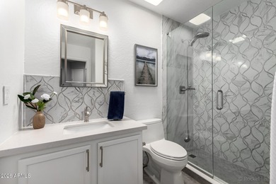 Rare golf course pool home with mountain views in highly sought on Greenfield Lakes Golf Club in Arizona - for sale on GolfHomes.com, golf home, golf lot