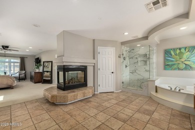 Rare golf course pool home with mountain views in highly sought on Greenfield Lakes Golf Club in Arizona - for sale on GolfHomes.com, golf home, golf lot