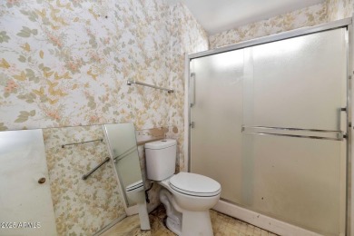 Calling all flippers, investors, and visionaries! This 3-bedroom on Sun City Lakes West and East in Arizona - for sale on GolfHomes.com, golf home, golf lot