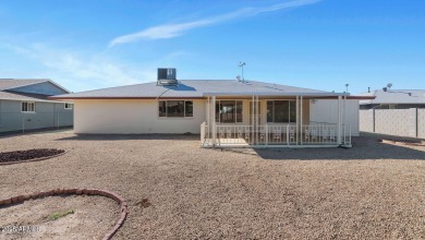 Calling all flippers, investors, and visionaries! This 3-bedroom on Sun City Lakes West and East in Arizona - for sale on GolfHomes.com, golf home, golf lot