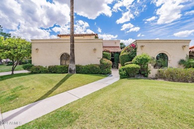 Experience luxury in this stunning four-bedroom, three-bathroom on Arizona Biltmore Golf and Country Club in Arizona - for sale on GolfHomes.com, golf home, golf lot