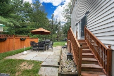 Welcome to this sun-filled 4-bedroom Colonial backing to the on Warrenbrook Golf Course in New Jersey - for sale on GolfHomes.com, golf home, golf lot