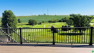 Beautiful 3-bedroom home in Hinton, IA located right on the golf on Deer Run Golf Course in Iowa - for sale on GolfHomes.com, golf home, golf lot