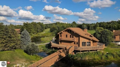 Stunning 3-Bedroom Penthouse Condo Overlooking Golf Course at on Schuss Mountain Golf Club in Michigan - for sale on GolfHomes.com, golf home, golf lot