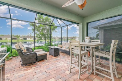 Impeccable, upgrade-rich, and truly move-in ready-this lakefront on Herons Glen Golf and Country Club in Florida - for sale on GolfHomes.com, golf home, golf lot