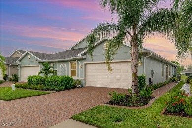 Impeccable, upgrade-rich, and truly move-in ready-this lakefront on Herons Glen Golf and Country Club in Florida - for sale on GolfHomes.com, golf home, golf lot