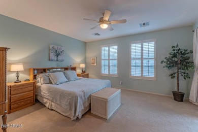 This popular Sienna floor plan sits on a peaceful common area on Tuscany Falls At Pebble Creek in Arizona - for sale on GolfHomes.com, golf home, golf lot