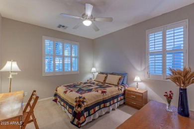 This popular Sienna floor plan sits on a peaceful common area on Tuscany Falls At Pebble Creek in Arizona - for sale on GolfHomes.com, golf home, golf lot