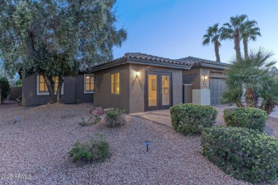 This popular Sienna floor plan sits on a peaceful common area on Tuscany Falls At Pebble Creek in Arizona - for sale on GolfHomes.com, golf home, golf lot