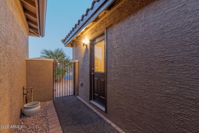 This popular Sienna floor plan sits on a peaceful common area on Tuscany Falls At Pebble Creek in Arizona - for sale on GolfHomes.com, golf home, golf lot