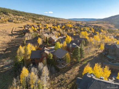 This stunning open Ranch plan is nestled at the end of a on Headwaters Golf Course At Granby Ranch in Colorado - for sale on GolfHomes.com, golf home, golf lot