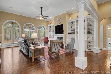 Gorgeous all-brick executive home located in the prestigious on Anderson Creek Golf Club in North Carolina - for sale on GolfHomes.com, golf home, golf lot