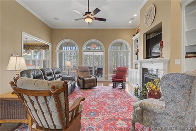 Gorgeous all-brick executive home located in the prestigious on Anderson Creek Golf Club in North Carolina - for sale on GolfHomes.com, golf home, golf lot