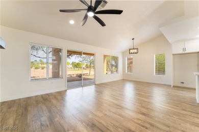 NEW Looking home in Sun City Summerlin! Enjoy the backyard patio on Highland Falls Golf Club in Nevada - for sale on GolfHomes.com, golf home, golf lot