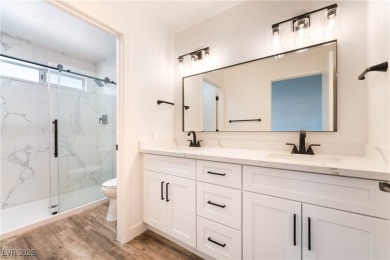 NEW Looking home in Sun City Summerlin! Enjoy the backyard patio on Highland Falls Golf Club in Nevada - for sale on GolfHomes.com, golf home, golf lot