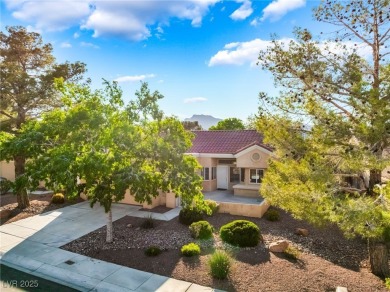 NEW Looking home in Sun City Summerlin! Enjoy the backyard patio on Highland Falls Golf Club in Nevada - for sale on GolfHomes.com, golf home, golf lot