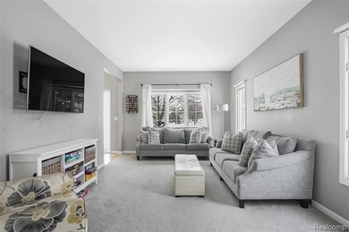 Situated on arguably one of the more desirable lots in one of on Prestwick Village Golf Club in Michigan - for sale on GolfHomes.com, golf home, golf lot