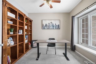 Situated on arguably one of the more desirable lots in one of on Prestwick Village Golf Club in Michigan - for sale on GolfHomes.com, golf home, golf lot