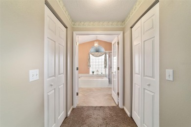 You can't find a better view when entering this welcoming home on Ocala Palms Golf and Country Club in Florida - for sale on GolfHomes.com, golf home, golf lot