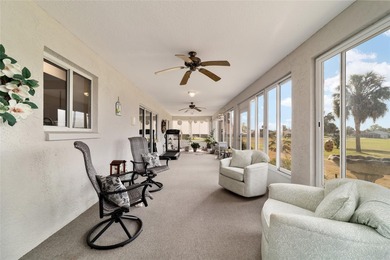 You can't find a better view when entering this welcoming home on Ocala Palms Golf and Country Club in Florida - for sale on GolfHomes.com, golf home, golf lot