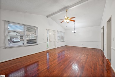 This inviting two-bedroom, two-bath townhome combines comfort on Smithfields Country Club in South Carolina - for sale on GolfHomes.com, golf home, golf lot