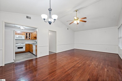 This inviting two-bedroom, two-bath townhome combines comfort on Smithfields Country Club in South Carolina - for sale on GolfHomes.com, golf home, golf lot