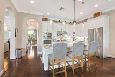Enjoy the beautiful sunset over the 15th fairway of the Tiburon on Tiburon Golf Club in Florida - for sale on GolfHomes.com, golf home, golf lot