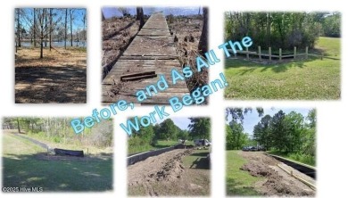 This picturesque property with a newly updated dock and new on Sound Golf Links at Albemarle Plantation in North Carolina - for sale on GolfHomes.com, golf home, golf lot