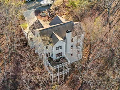 Stunning Craftsman Home surrounded by seasonal mountain views on The Highlands Course at Lake Arrowhead in Georgia - for sale on GolfHomes.com, golf home, golf lot