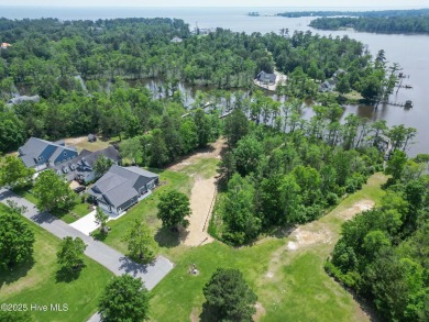 This picturesque property with a newly updated dock and new on Sound Golf Links at Albemarle Plantation in North Carolina - for sale on GolfHomes.com, golf home, golf lot