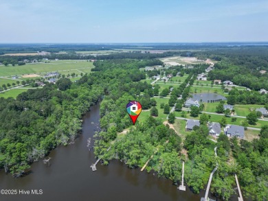 This picturesque property with a newly updated dock and new on Sound Golf Links at Albemarle Plantation in North Carolina - for sale on GolfHomes.com, golf home, golf lot